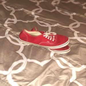 Red Vans